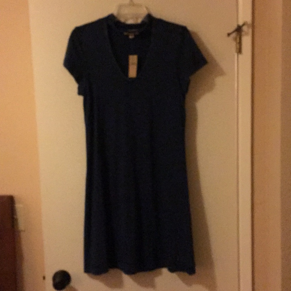 Denim T-shirt dress